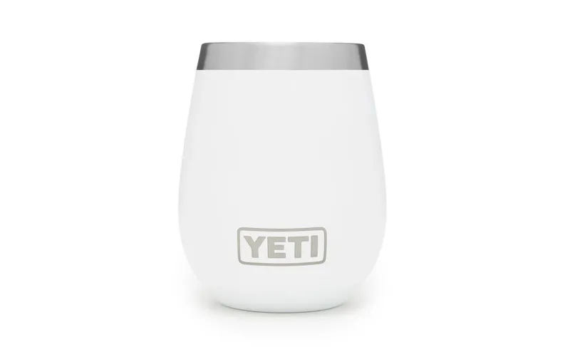 YETI RAMBLER 10 OZ WINE TUMBLER - White
